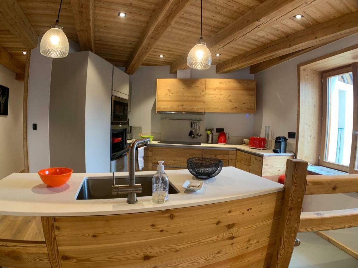 סן-שפרה Le Gabion, Luxueux Appartement Avec Sauna, Serre Chevalier Vallee מראה חיצוני תמונה