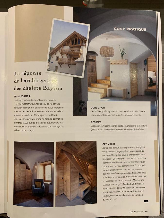 סן-שפרה Le Gabion, Luxueux Appartement Avec Sauna, Serre Chevalier Vallee מראה חיצוני תמונה