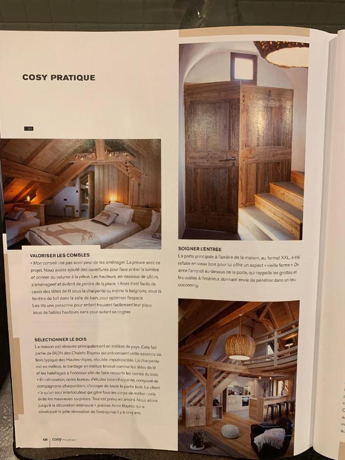 סן-שפרה Le Gabion, Luxueux Appartement Avec Sauna, Serre Chevalier Vallee מראה חיצוני תמונה